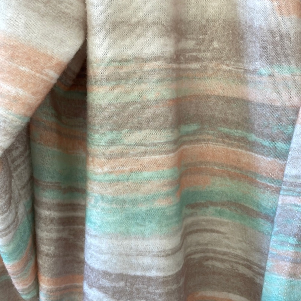 Ruby Rd. Fleece Cardigan,3X - Picture 3 of 6